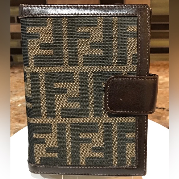 FENDI Zucca Agenda with Notebook 🔥😍❤️ - Picture 1 of 17